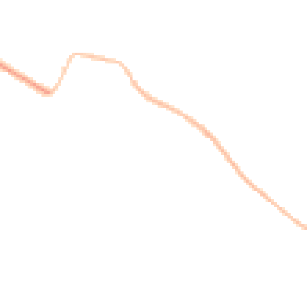 Night-time road noise heatmap for BS9 1BB