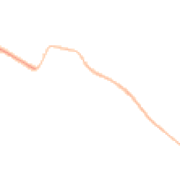 Night-time road noise heatmap for BS9 1BE