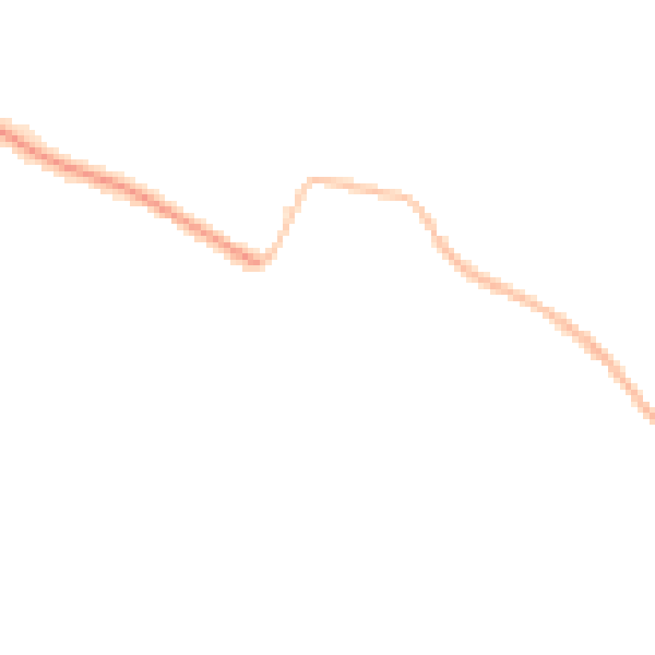 Night-time road noise heatmap for BS9 1BH