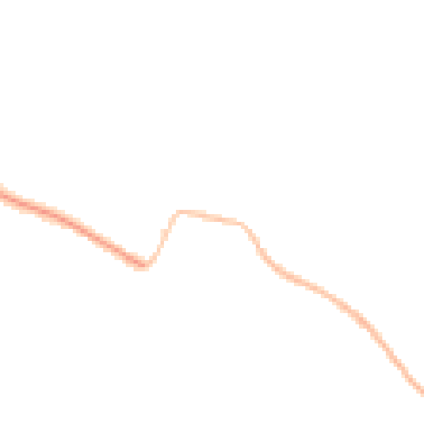 Night-time road noise heatmap for BS9 1BJ