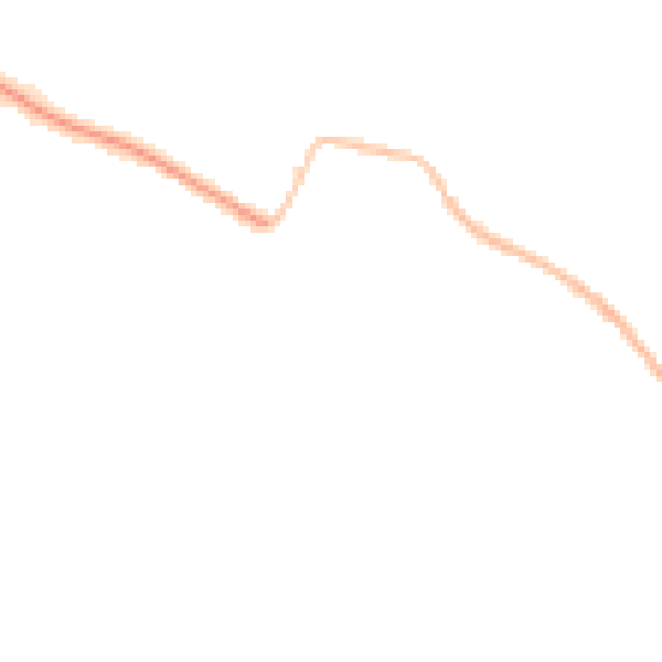 Night-time road noise heatmap for BS9 1BQ