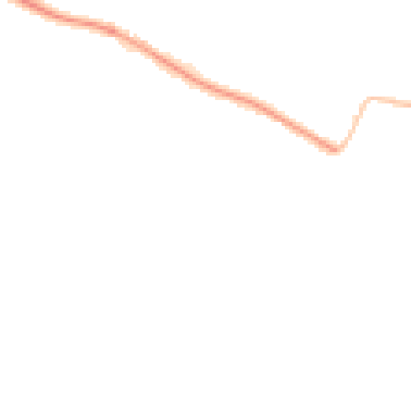 Night-time road noise heatmap for BS9 1BZ