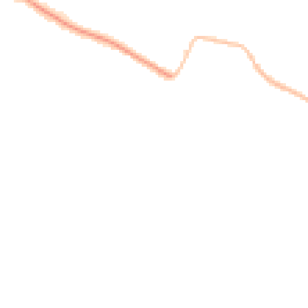 Night-time road noise heatmap for BS9 1EW