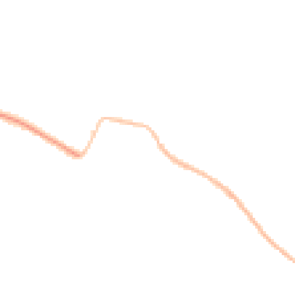 Night-time road noise heatmap for BS9 1FJ