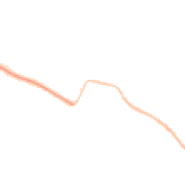 Night-time road noise heatmap for BS9 1RZ