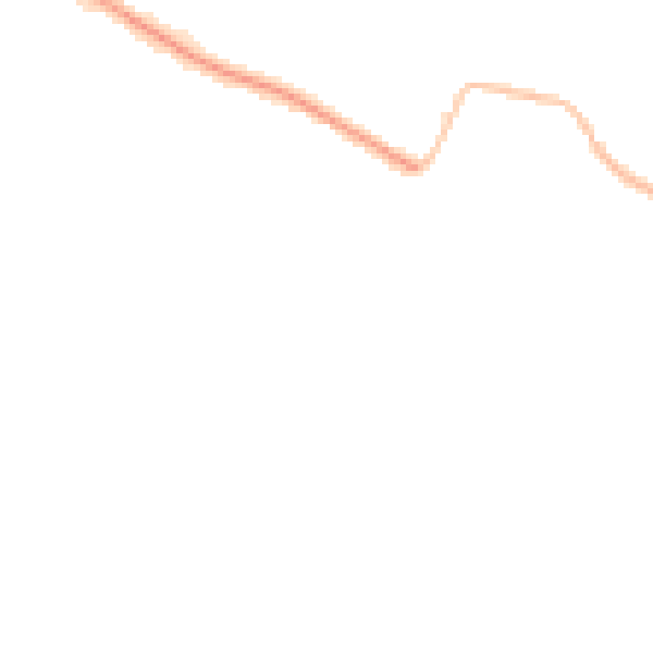 Night-time road noise heatmap for BS9 1SA