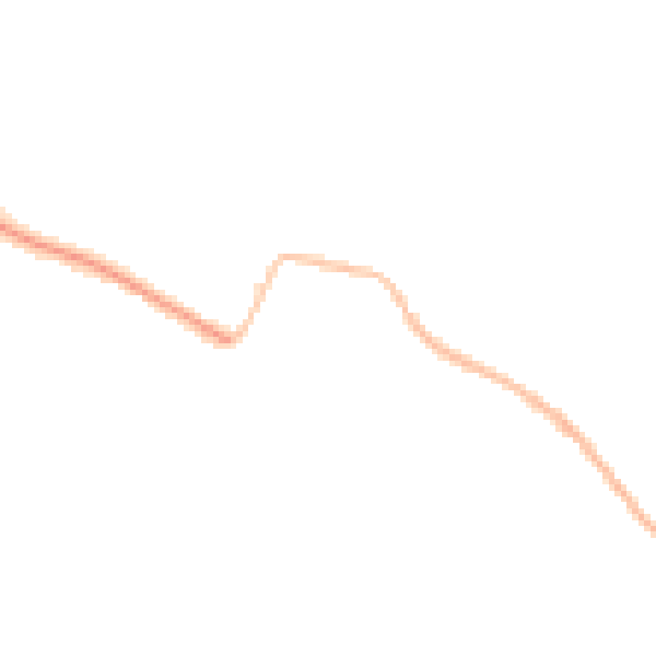Night-time road noise heatmap for BS9 1TT