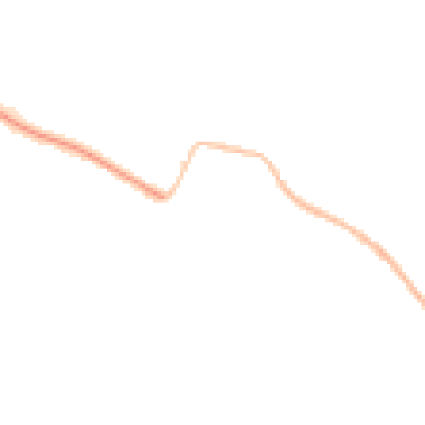 Night-time road noise heatmap for BS9 1TU