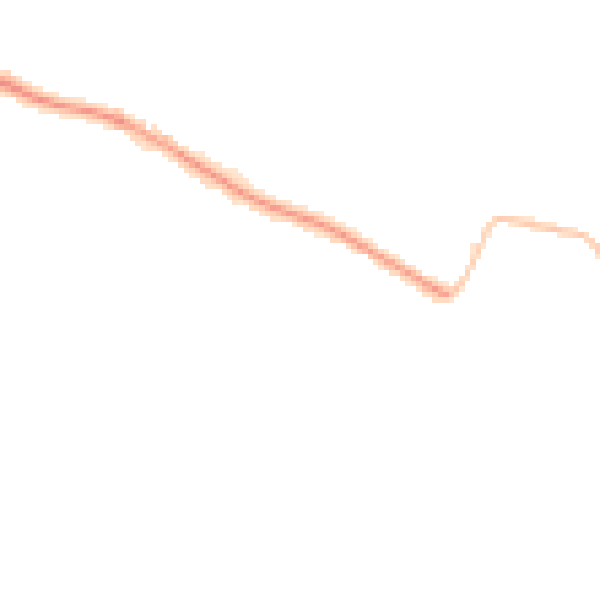 Night-time road noise heatmap for BS9 1TZ