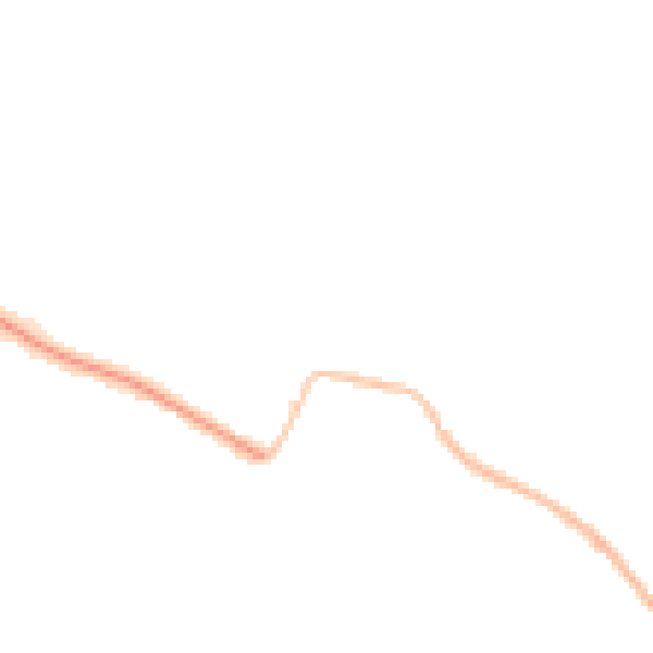 Night-time road noise heatmap for BS9 2BP
