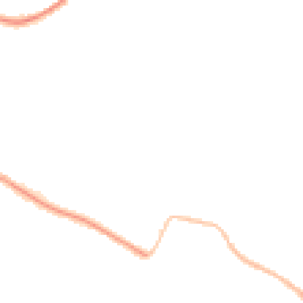 Night-time road noise heatmap for BS9 2BT