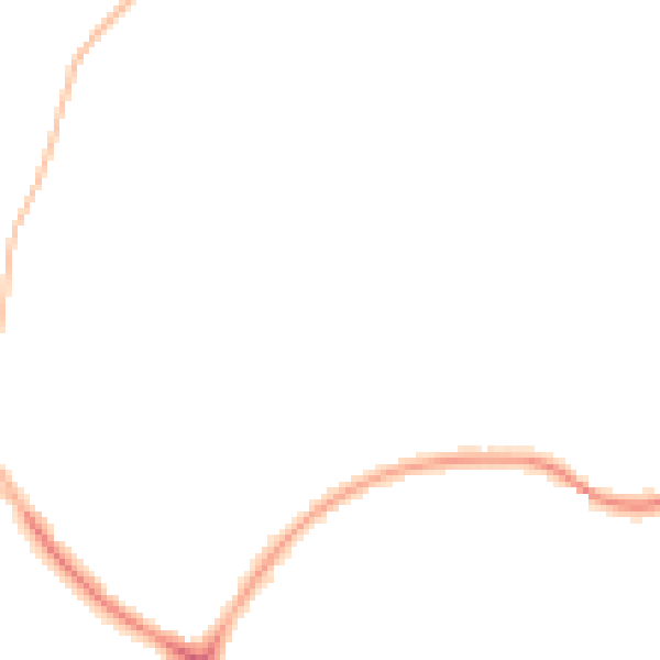 Night-time road noise heatmap for BS9 2QG