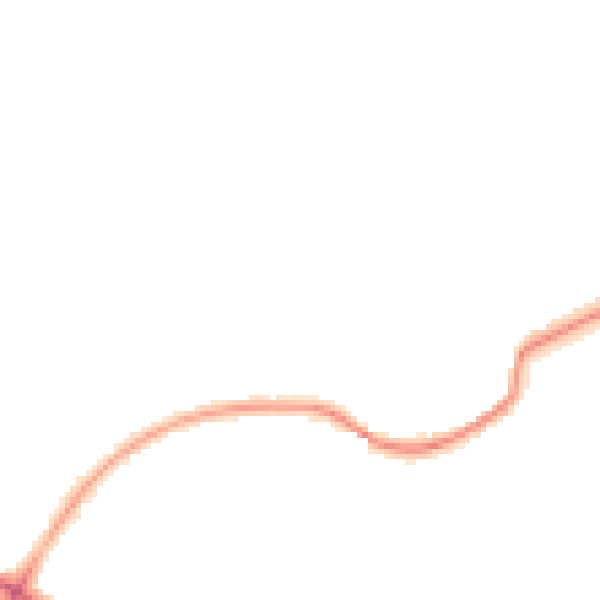 Night-time road noise heatmap for BS9 2RP