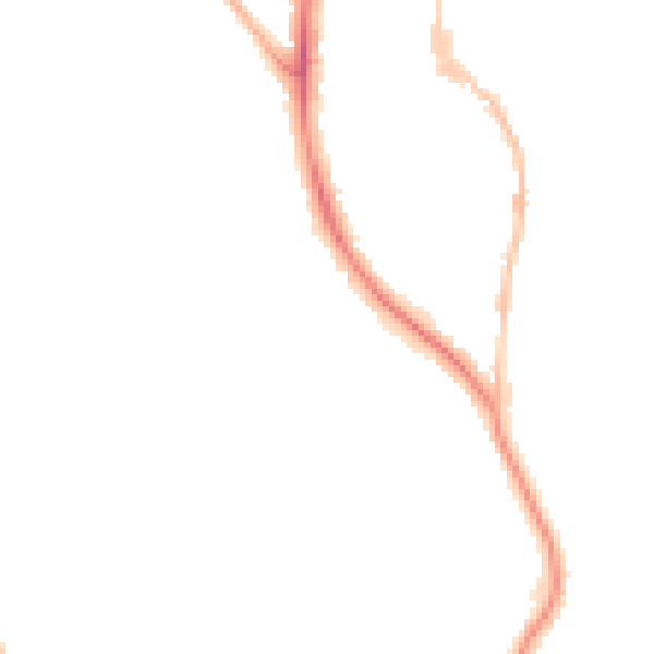 Night-time road noise heatmap for BS9 3JX
