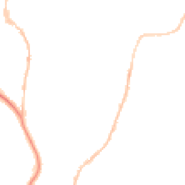 Night-time road noise heatmap for BS9 4BP
