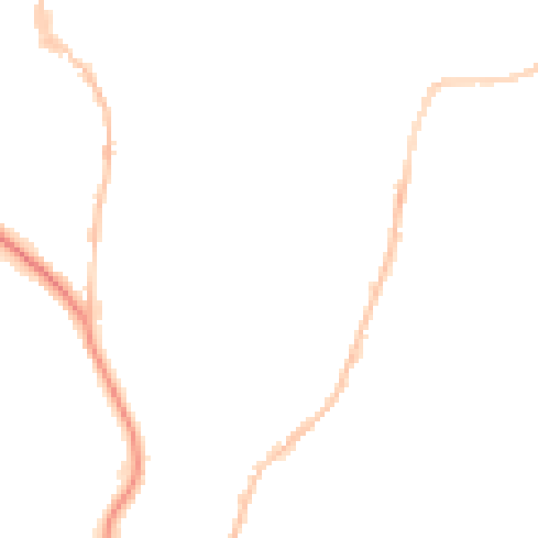 Night-time road noise heatmap for BS9 4BU