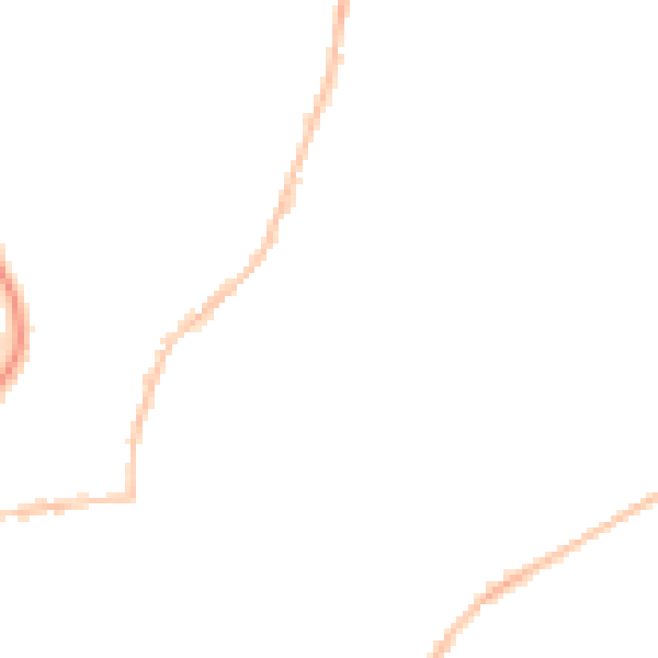 Night-time road noise heatmap for BS9 4LD