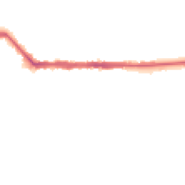 Night-time road noise heatmap for CA1 2DA