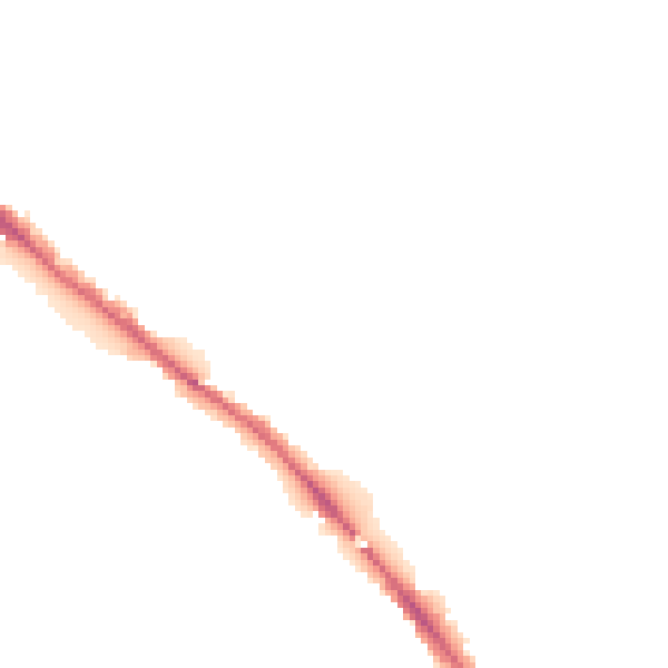 Night-time road noise heatmap for CA1 2FN