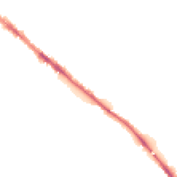 Night-time road noise heatmap for CA1 2LR