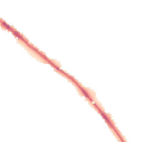 Night-time road noise heatmap for CA1 2NQ