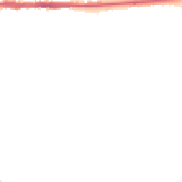 Night-time road noise heatmap for CA1 2TT