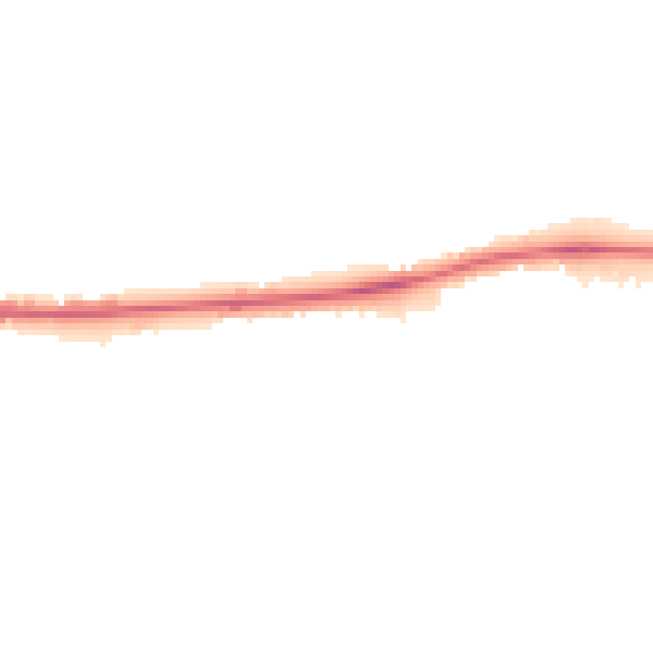 Night-time road noise heatmap for CA1 2UF