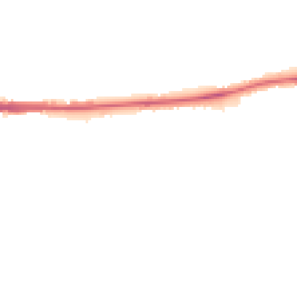 Night-time road noise heatmap for CA1 2UH