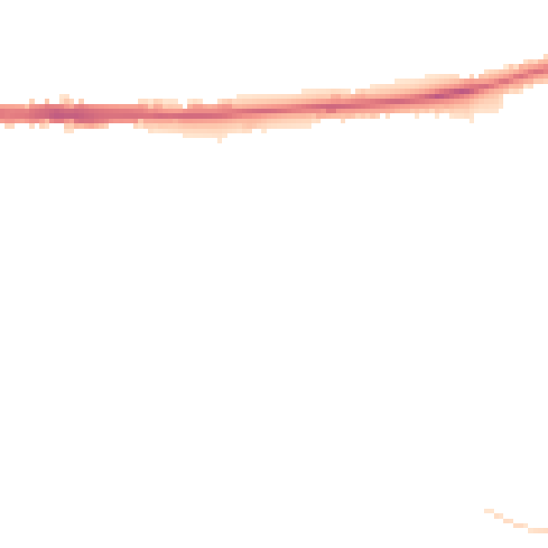 Night-time road noise heatmap for CA1 2WA