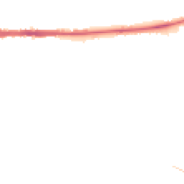 Night-time road noise heatmap for CA1 2WB