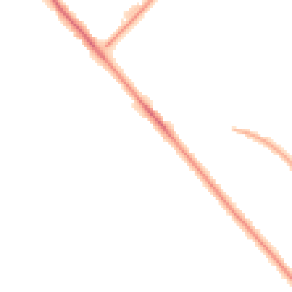 Night-time road noise heatmap for CA1 3AR