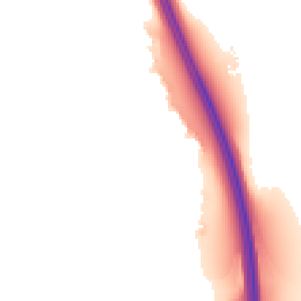 Night-time road noise heatmap for CA1 3GR