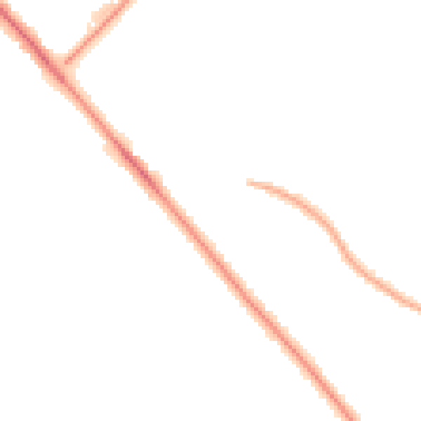 Night-time road noise heatmap for CA1 3LF