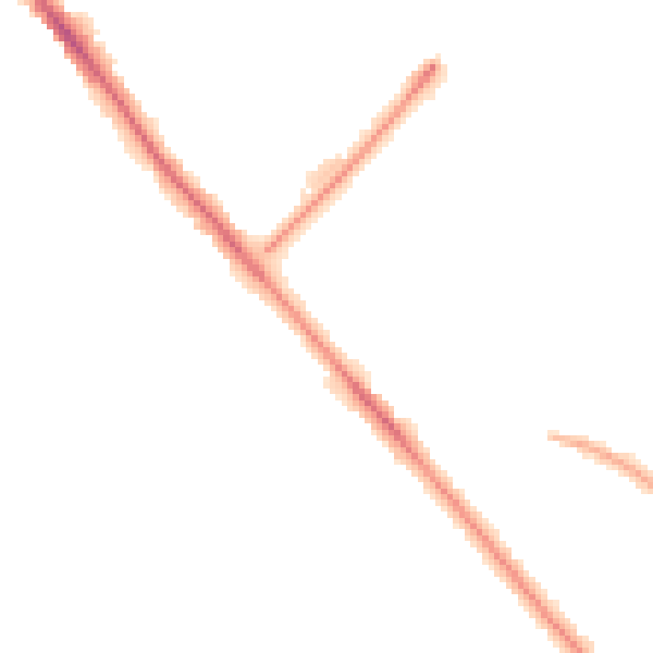 Night-time road noise heatmap for CA1 3LW