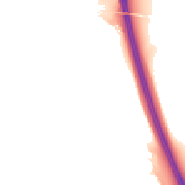 Night-time road noise heatmap for CA1 3UG