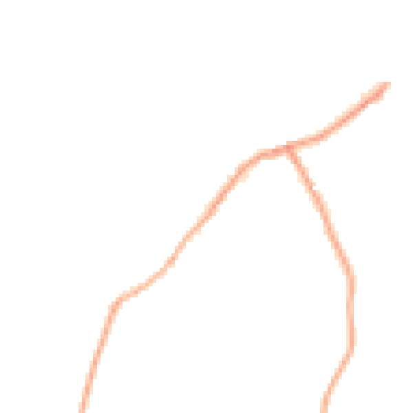 Night-time road noise heatmap for CA10 1AB