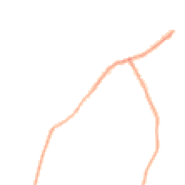 Night-time road noise heatmap for CA10 1AE
