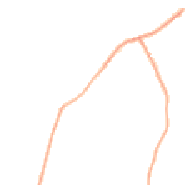 Night-time road noise heatmap for CA10 1AL