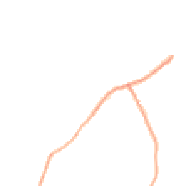 Night-time road noise heatmap for CA10 1AW