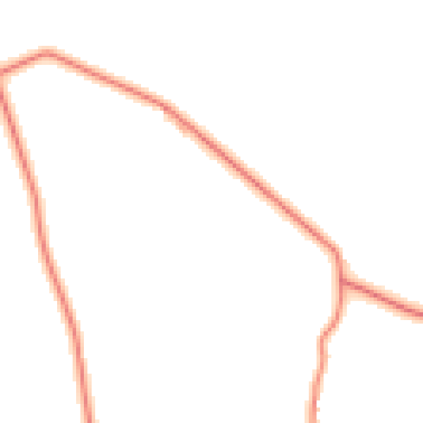 Daytime road noise heatmap for CA10 1BA