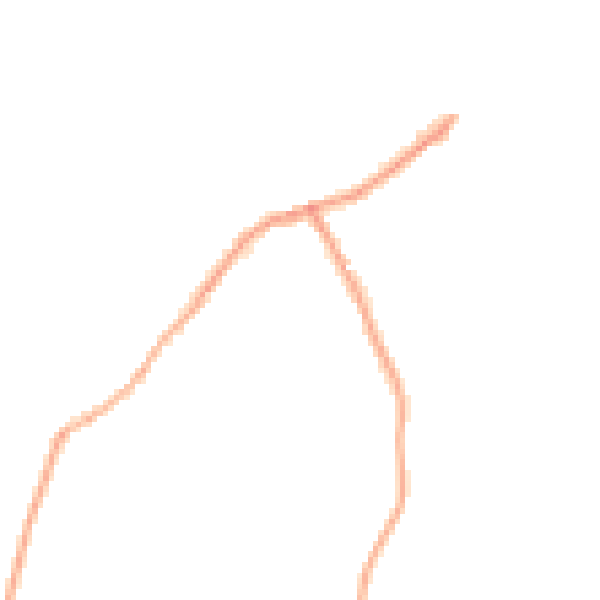 Night-time road noise heatmap for CA10 1BT