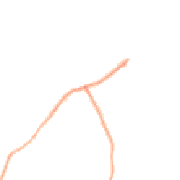 Night-time road noise heatmap for CA10 1BW