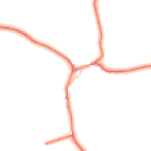 Daytime road noise heatmap for CA10 1DS