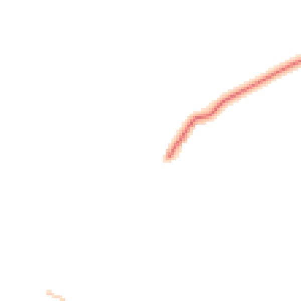 Daytime road noise heatmap for CA10 1EZ