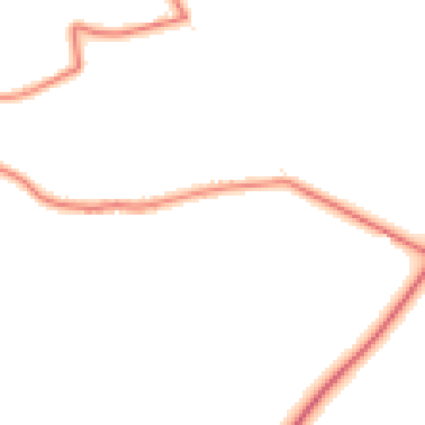 Daytime road noise heatmap for CA10 1FJ