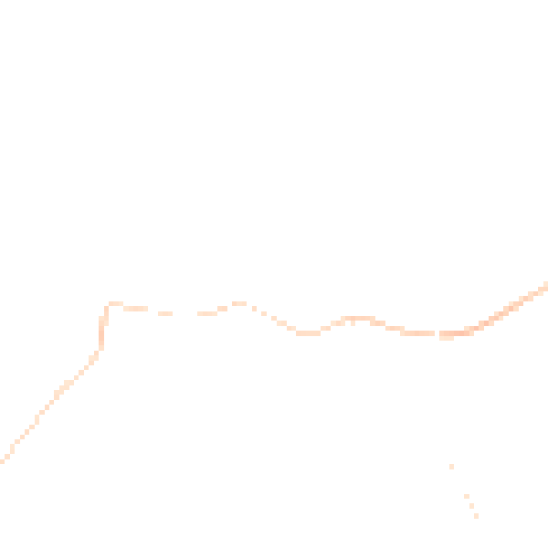 Night-time road noise heatmap for CA10 1LW