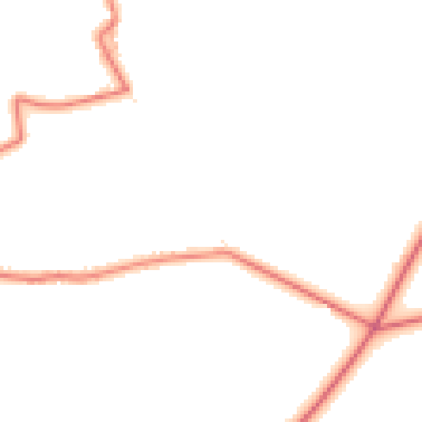 Daytime road noise heatmap for CA10 1PJ