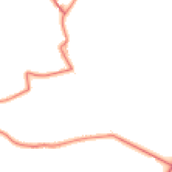 Daytime road noise heatmap for CA10 1PL