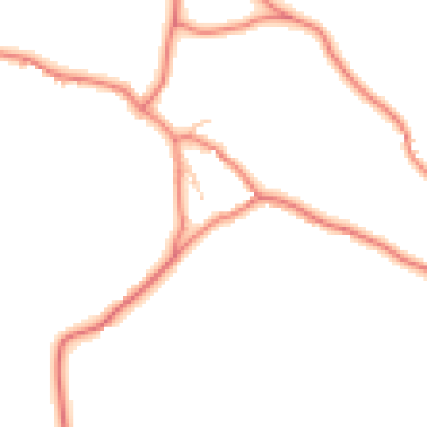 Daytime road noise heatmap for CA10 1QA