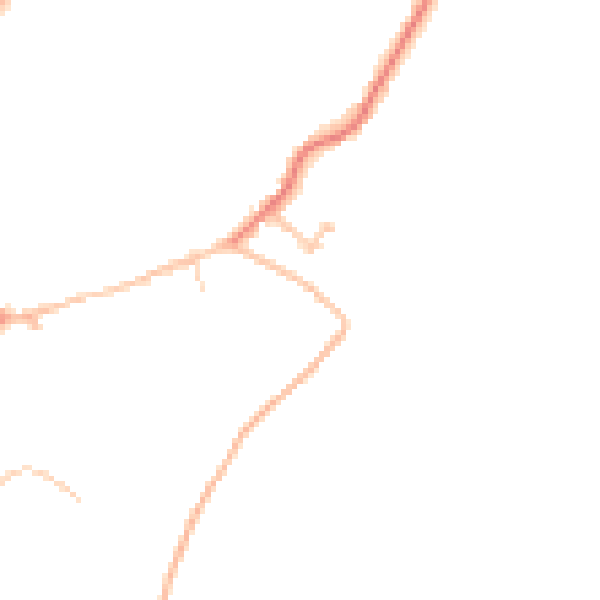 Daytime road noise heatmap for CA10 1QZ